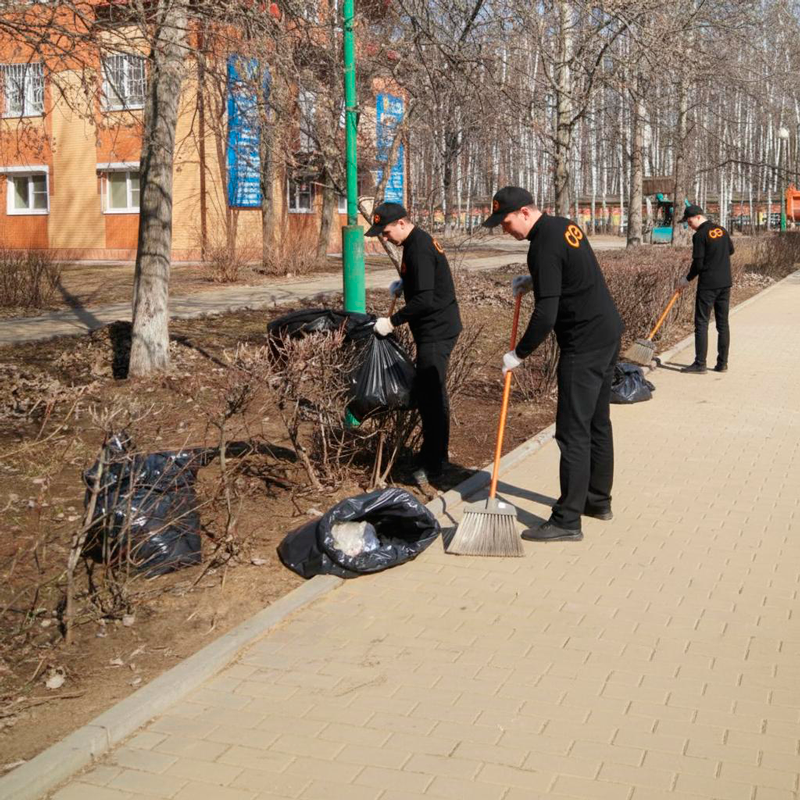 Уборка территории  в Горячем Ключе
